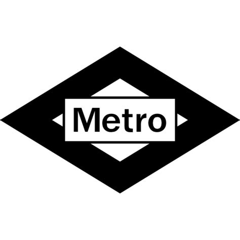 Madrid metro logo icon