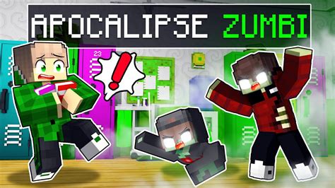 Escape Do Apocalipse Zumbi No Minecraft Youtube