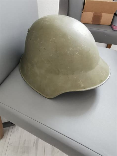 Schweizer Militär Stahlhelm M18 Olivgrün Original Kaufen auf Ricardo