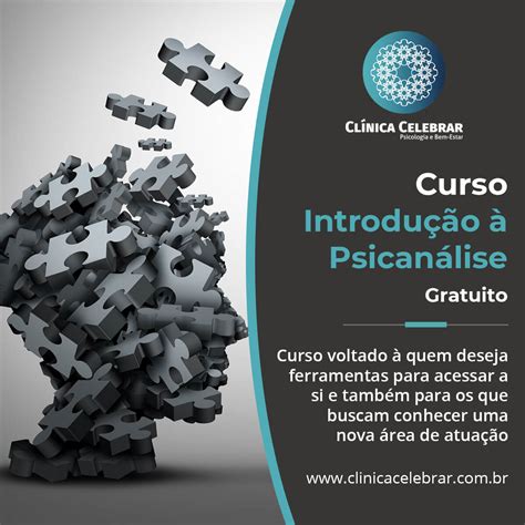 Curso em 29 11 30 11 e 01 12 Introdução a Psicanálise Clínica Celebrar