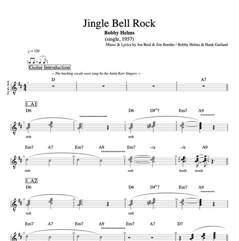 Jingle Bell Rock · Bobby Helms Vocal Choir Guitar Bass