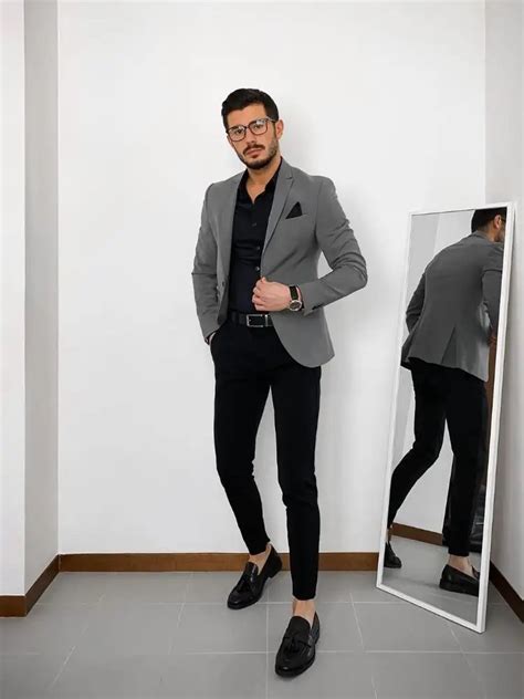 Top More Than 83 Grey Blazer And Trouser Combinations Best In Cdgdbentre