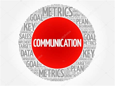 Communication Circle Word Cloud Stock Vector Image By ©dizanna 112438620