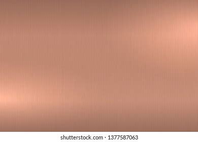 Rose Gold Brushed Metallic Texture Shiny Vector De Stock Libre De