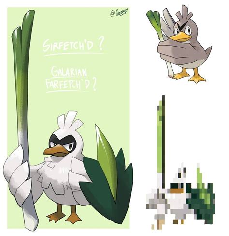 Sirfetch'd? Galarian Farfetch'd? by Gooompy on DeviantArt | Pokemon ...