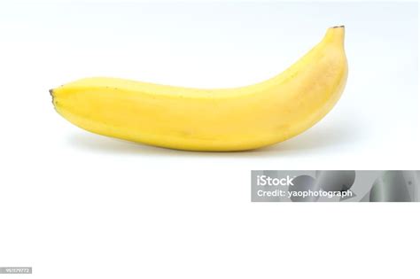 Human Hand Holding Banana Fruit Nutrition Concept Stock Photo