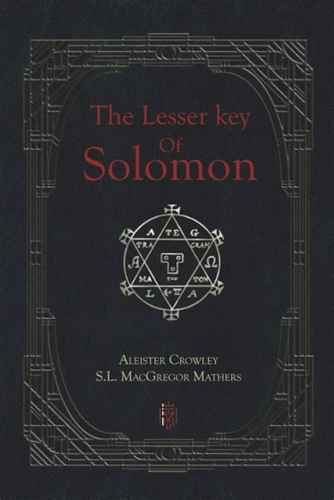 History The Lesser Key Of Solomon Also Known As Lemegeton