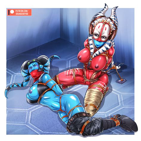 Aayla Secura And Shaak Ti Star Wars Drawn By Orangeboybc Danbooru