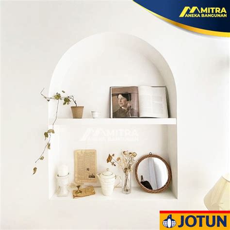 Jual CAT TEMBOK JOTUN INTERIOR EKSTERIOR SOYA MILK 1105 BROKEN WHITE