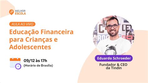 Educação Financeira para Crianças e Adolescentes Fundador da