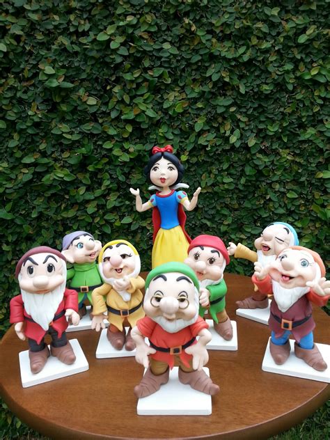 Branca de Neve e os Sete Anões Elo7 Produtos Especiais