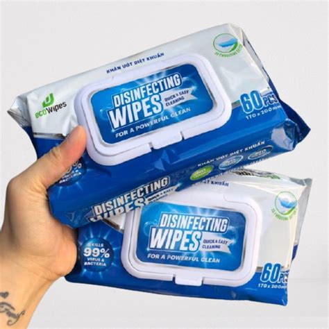 ANTISEPTIC HAND SANITIZER WIPES, 60-sheets