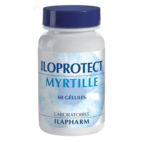 ILOPROTECT Myrtille Rétine et vascularisation Flacon de 60 gélules