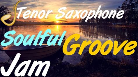 Soulful Groove Tenor Saxophone Backing Track Jam In G Major