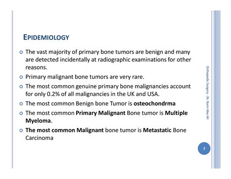 Orthopedic surgery 11th bone tumors | PDF