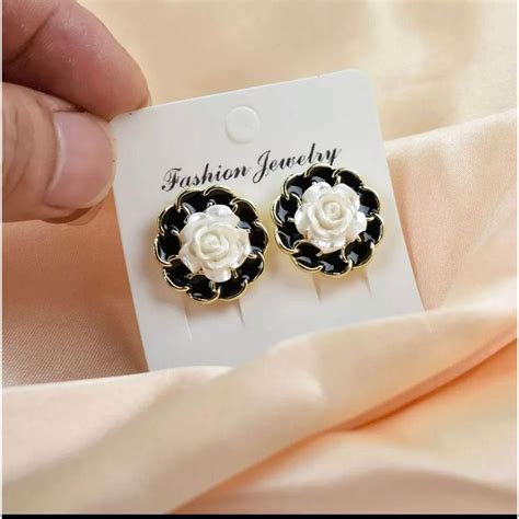 Jual Anting Klip Tanpa Tindik Anting Hijab AT435 Shopee Indonesia