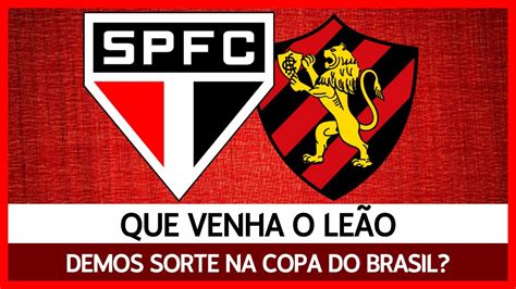 SÃO PAULO ENFRENTARÁ O SPORT NAS OITAVAS DA COPA DO BRASIL YouTube