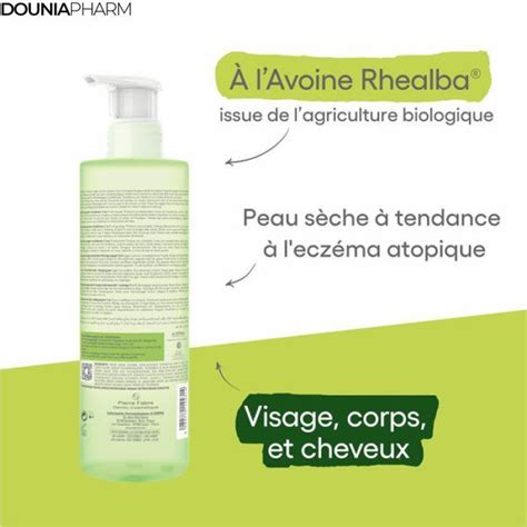 A Derma Exomega Control Gel Lavant Emollient Corps Et Cheveux Ml