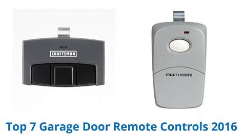 7 Best Garage Door Remote Controls 2016 Youtube