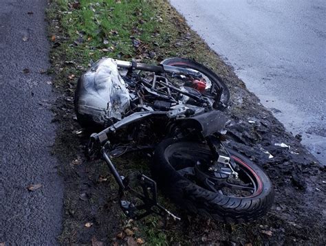 Lucky Escape For Rider As Motorbike Destroyed In Blaze At Telford