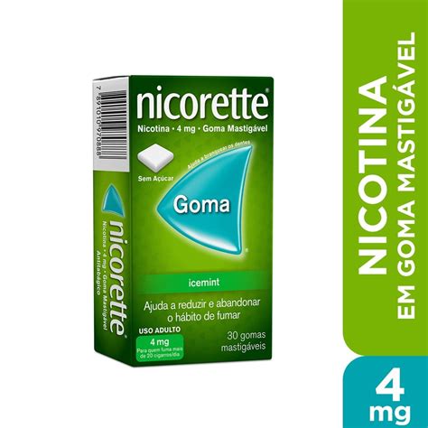 Goma Mastig Vel Nicorette Icemint Mg Unidades Panvel Farm Cias