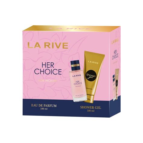 La Rive Her Choice Coffret Eau De Parfum 100ml Gel Douche 100ml