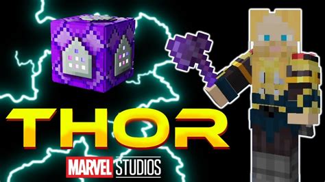 Unleash The Power Of Thor In Minecraft With Command Blocks Youtube