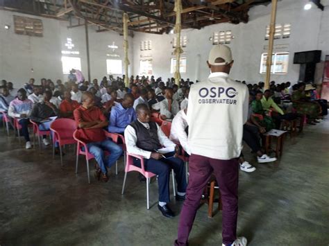 Élection en RDC L Organisation de la Societé Civile pour la Paix au