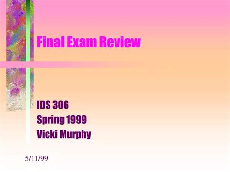 Ppt Final Exam Review Powerpoint Presentation Free Download Id899233