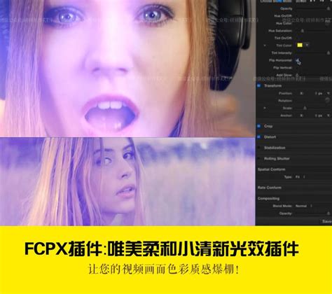 Fcpx调色：40种唯美柔和小清新光效插件，让您的作品质感爆棚！ 知乎