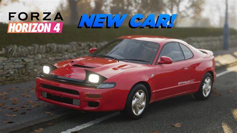 NEW CAR Forza Horizon 4 Toyota Celica GT4 ST185 Gameplay YouTube