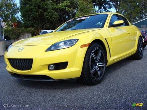 2004 Lightning Yellow Mazda Rx 8 55018845 Photo 16