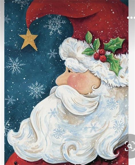 How To Paint A Jolly Whimsical Santa Step By Step Painting Artofit