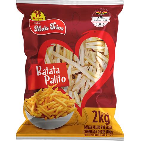 Batata Palito 10 10 Curcuma Cong Mais Frios 6x2kg Cordialdistribuidora
