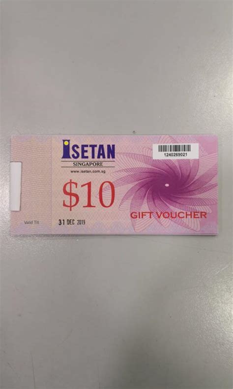 Isetan Voucher Tickets Vouchers Vouchers On Carousell