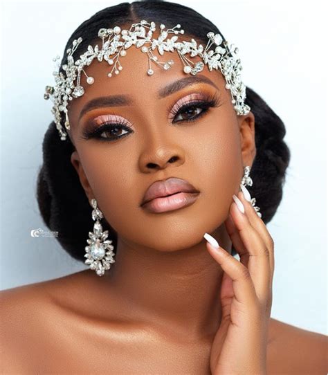 This Bridal Beauty Look Is All Shades Of Beautiful Black Bridal