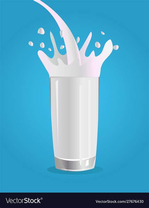 Milk Royalty Free Vector Image - VectorStock