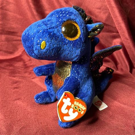 Ty Toys Ty Beanie Boo Dragon Sapphire Poshmark