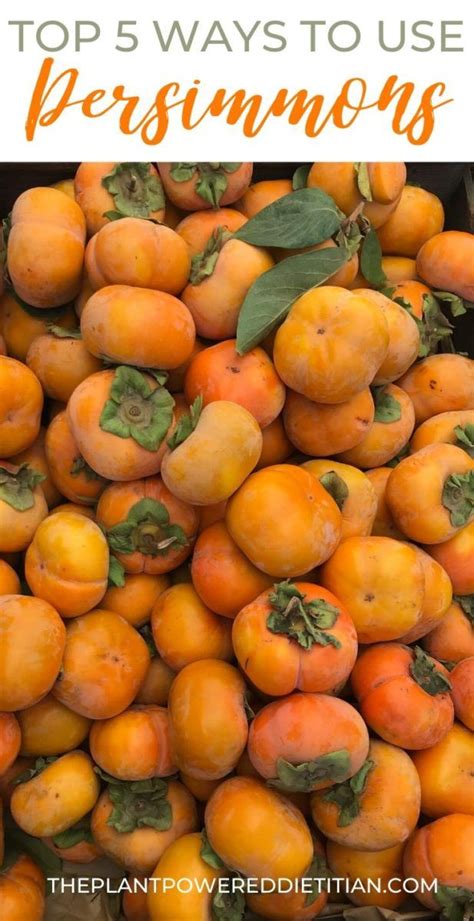 Top 5 Ways To Enjoy Crunchy Persimmons