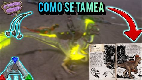 EL MEJOR MÉTODO PARA TAMEAR AL RAPTOR EN ARK MÓBILE RÁPIDO Y SENCILLO