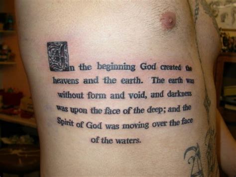 Tattoo Ideas: Bible Verses - TatRing