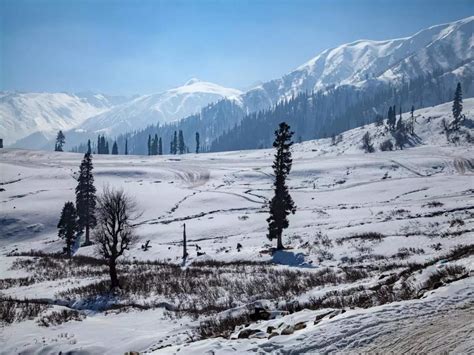 J K Upper Reaches And Gulmarg Finally Receives First Snowfall Of The