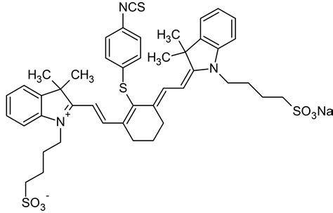 NIR-797-isothiocyanate, Near-infrared fluorescent dye (CAS 152111-91-6 ...