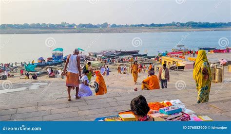 Ganges river editorial image. Image of ganges, india - 276852900