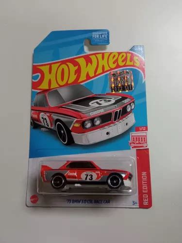 Hot Wheels 73 Bmw 3 0 Csl Race Car Red Edition 2022 Fs Meses sin interés