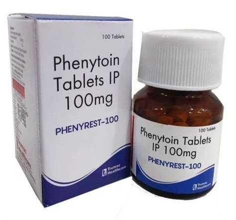 Phenytoin 100mg Tablet At Rs 45 0 Bottle Phenytoin Sodium Tablet In