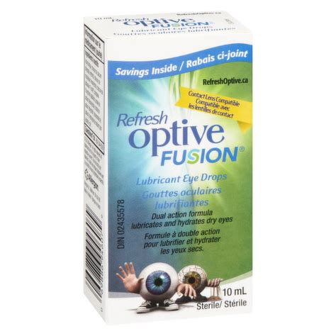 Refresh Optive Fusion Lubricant Eye Drops