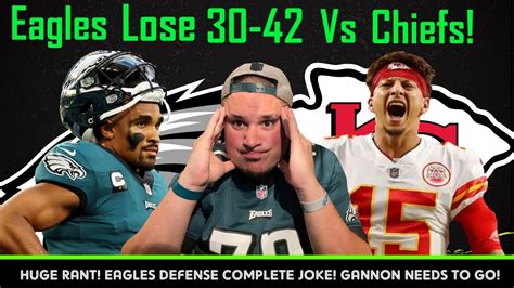 What A Pathetic Defense L Eagles Lose 30 42 Against Chiefs L Jonathan