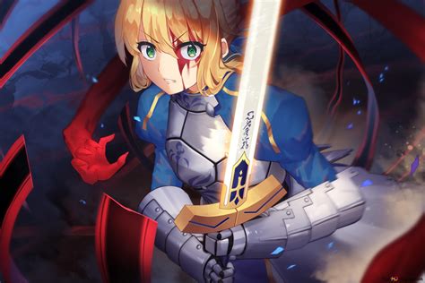 Fate Stay Night Heavens Feel Artoria Pendragon 4k Wallpaper Download