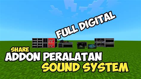 Share Addon Peralatan Sound System Youtube